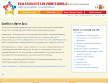 Tablet Screenshot of gocollaborativepa.com
